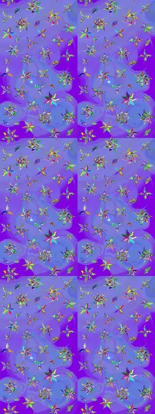 Düz Çiçek Elementleri Tasarımı. Mor renkli çiçekler. Çiçekli çizim şekli. Renkli Bahar Teması çizim şablonu.