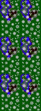 Ev dekoru. Paisley el çizimi elementler. Fantezi çiçekli eskiz deseni, doğal duvar kağıdı, çiçek desenli kıvrımlı illüstrasyon.