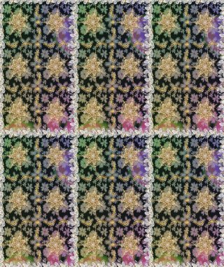 Kıvrımlı çizimler. Raster altın desen. Doğulu stil, altın elementlerle birlikte gri renklerde altın desenli arabesk yapar..