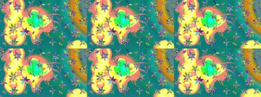 Eskiz arkaplan modeli. Suluboya, elle çizilmiş. Raster - stok. Vadinin mavi renkli çiçekleri.