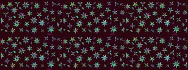 Nazik, narin çiçek arkaplanı. Kahverengi renkli çiçekler. Raster çiçek desenli ve çiçekli..