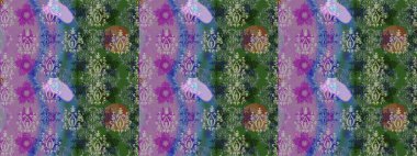 Renkli Bahar Teması eskiz kalıbı. Çiçekli eskiz arkaplanı. Çocuk stili. Düz Çiçek Elementleri Tasarımı.