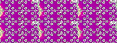 Şirin çiçek elementleri. Raster illüstrasyonu. Taslak desenli, modaya uygun kumaş deseni. Renkli Bahar Teması eskiz kalıbı. Düz Çiçek Elementleri Tasarımı.