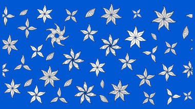 Yazdır. Güzel eskiz şekli. Güzel kumaş deseni. Raster çiçekli arka plan. Düz Çiçek Elementleri Tasarımı. Renkli Yaz Teması çizim şablonu.