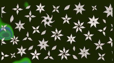 Suluboya çiçekli çiçek deseni. Raster illüstrasyonu. Gri ve nötr renklerde güzel tekstil.