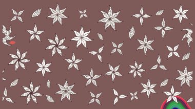 Paisley el çizimi elementler. Fantezi çiçekli eskiz deseni, doğal duvar kağıdı, çiçek desenli kıvrım çizimi. Ev dekoru.