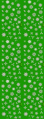 Renkli Bahar Teması eskiz kalıbı. Chichi 'nin kumaş kalıbını çiz. Çiçek deseni. Düz Çiçek Elementleri Tasarımı. Raster illüstrasyonu.