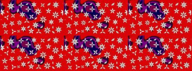 Raster suluboya çiçek deseni, narin çiçekler, kırmızı ve nötr çiçekler, tebrik kartı şablonu. Raster Güzel kumaş deseni.