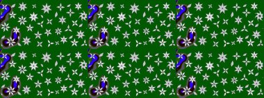 Raster illüstrasyonu. Çizim çiçek deseni duvar kâğıdı olarak kullanılabilir. Yeşil ve nötr renkte çiçekler.