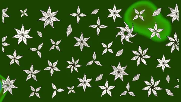 Güzel kumaş deseni. Raster suluboya çiçek deseni, narin çiçekler, yeşil ve nötr çiçekler, tebrik kartı şablonu.