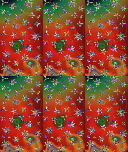 Çiçekli el çizimi çizimi deseni. Modern gelişim kırmızı raster arka plan duvar kağıdı çizimi klasik çizgili iz sürme desenli çiçekler, çiçekli süsler.