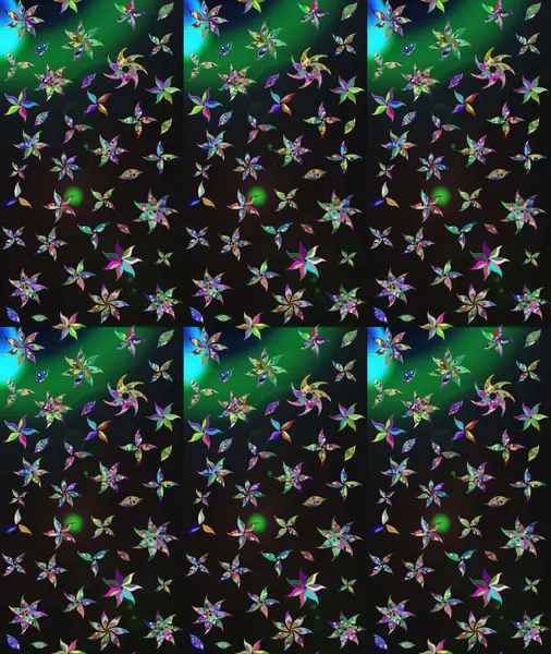 Tekstil tasarımı için gri renkli geleneksel halk çiçekleri buketi. Üzerinde gelincikler ve vadi zambakları olan renkli çiçek desenli nakış..