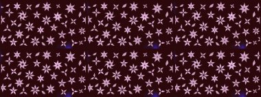 Raster deseni. Süslü kumaş deseni. Çiçekli çiçek deseni, suluboya..