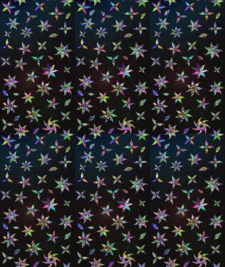 Çiçek. Gri renklerde. Raster illüstrasyonu. Taslak dekoratif arka plan, çiçek mandala.