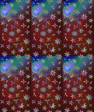 Modern stil dokusu. Çiçek desenli raster, kahverengi çizgi grafik deseni soyut raster arkaplan.