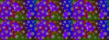 Kızılderili desenli desenli desenli şal deseni. Raster Henna dövme stili. Etnik Mandala süsü. Tekstil, tebrik kartı, boyama kitabı, telefon kılıfı baskısı için kullanılabilir.