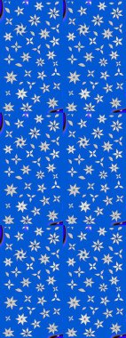 Mavi ve nötr renklerde çiçekler. Raster düz çiçek çizim deseni. Tasarım hediye paketi, tebrik kartları, posterler ve afiş tasarımı.