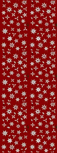 Sevimli çiçek raster deseni. Düz Çiçek Elementleri Tasarımı. Kırmızı ve nötr renklerde çiçekler. Renkli Yaz Teması çizim şablonu.