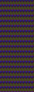 Raster illüstrasyonu. Kahverengi renklerde bahar çiçekleri. Raster çiçek desenli ve çiçekli..