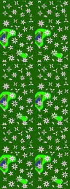 Güzel kumaş deseni. Raster illüstrasyonu. Küçük bir çiçekte eskiz deseni. Güzel çiçek arkaplanı..