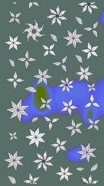 Yumuşak, bahar çiçekli arka plan. Tarafsız renklerde çiçekler. Raster çiçek desenli ve çiçekli..