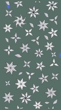 Tekstil, kumaş, kapaklar, duvar kağıtları, baskı, naylon, koleksiyon defteri, örgü, dekupaj için güzel bir eskiz. Küçük nötr çiçeklerdeki oldukça eski bir besin torbası deseni.