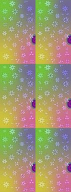 Tarafsız renklerde çiçeklerle çizilmiş çiçek deseni. Suluboya tarzında nötr renkler üzerine çiçekler.