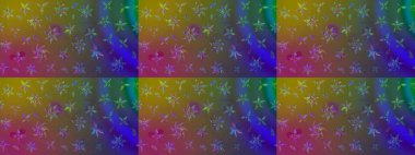 Modern çiçek arkaplanı. Halk tarzı. Parlak renkli çiçekleri ve kahverengi renkli yaprakları olan harika bir çiçek deseni. Moda baskıları için zarif bir şablon.