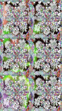 Sevimli çiçek raster deseni. Düz Çiçek Elementleri Tasarımı. Renkli çiçekler. Kusursuz Renksiz Bahar Teması Kusursuz Arkaplan.