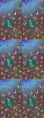 Eski model. Raster illüstrasyonu. Moda baskısı. Suluboya çizim kalıbı. Dekorasyon ve tasarım için güzel bir desen. Çiçeğin suluboya çizimlerinin zarif deseni.