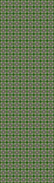 Yeşil, gri ve nötr renklerde altın elementler içeren pürüzsüz desenler. Şam tasarım için kusursuz desen.