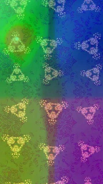 Kar tanelerinin soyut arkaplanlı Noel şablonu. Noel ve yeni yıl moda baskıları için tatil tasarımı. Altın kar taneleri. Raster illüstrasyonu.