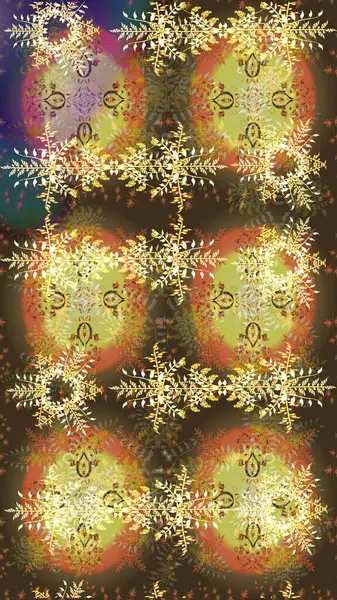 El çizimi Noel Raster illüstrasyonu. Kar Taneleri Karalamaları. Yeni Yıl Dekoratif Kar Taneleri Arkaplanı.