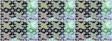 Güzel kumaş deseni. Küçük çiçekteki kusursuz desen. Raster illüstrasyonu. Güzel çiçek arkaplanı..