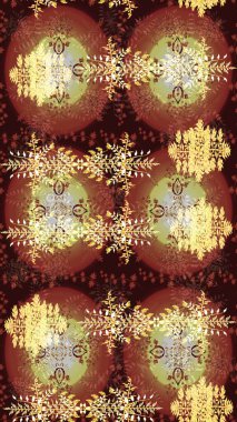 Raster illüstrasyonu. Kar tanesi kışı. Renkli arka planda izole edilmiş suluboya kar taneleri. Kışın sembolü.