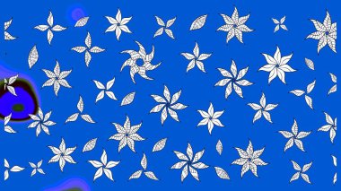 Güzel suluboya yaz çiçekleri deseni..