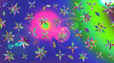 Modaya uygun kumaş deseni. Raster illüstrasyonu. Küçük çiçekteki sevimli çiçek deseni. Tony 'nin kumaş desenini çiz.