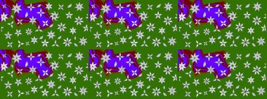 Kızılderili desenli desenli desenli şal deseni. Etnik Mandala süsü. Raster Henna dövme stili. Tekstil, tebrik kartı, boyama kitabı, telefon kılıfı baskısı için kullanılabilir.