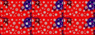 Kırmızı renkte çiçekler olan çiçek deseni çiz. Suluboya tarzında kırmızı renkte çiçekler.