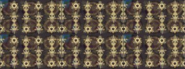 Küçük çiçekteki sevimli çiçek deseni. Kahverengi, gri ve yeşil renkte çiçekler.