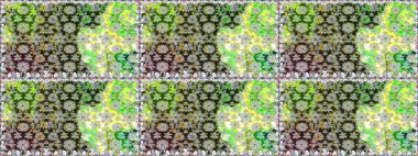 Kabile sanatı boho baskısı, klasik çiçek arkaplanı. Arkaplan dokusu, duvar kağıdı, çiçek temalı gri renkler. Soyut etnik raster pürüzsüz desen.