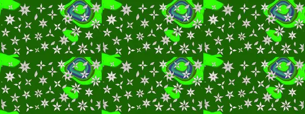 Raster illüstrasyonundaki çiçek desenli çizim. Güzel kumaş deseni. Renkli Bahar Teması eskiz kalıbı. Düz Çiçek Elementleri Tasarımı.