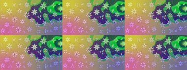 Çiçek arkaplanlı soyut zarafet eskiz deseni. Raster Güzel kumaş deseni.