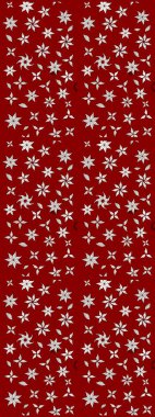 Raster düz çiçek çizim deseni. Kırmızı ve nötr renklerde çiçekler. Tasarım hediye paketi, tebrik kartları, posterler ve afiş tasarımı.