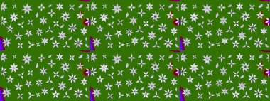 Çiçekli eskiz çizimi. Düz Çiçek Elementleri Tasarımı. Yeşil ve nötr renklerde çiçekler. Renkli Yaz Teması çizim şablonu.