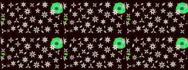 Renkli Bahar Teması eskiz kalıbı. Raster Modaya uygun kumaş deseni. Siyah ve nötr renklerde şirin çiçek desenleri. Düz Çiçek Elementleri Tasarımı.