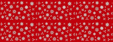 Çiçekli eskiz çizimi. Kırmızı renkte çiçekler. Renkli Yaz Temalı eskiz kalıbı. Düz Çiçek Elementleri Tasarımı.