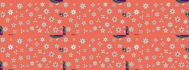 Zarif, parlak ve turuncu çiçek desenli tasarım. Sabıka fotoğraflarında, bebek kıyafetlerinde, duvar kâğıtlarında, paket kutularında falan kullanılabilir. Raster..