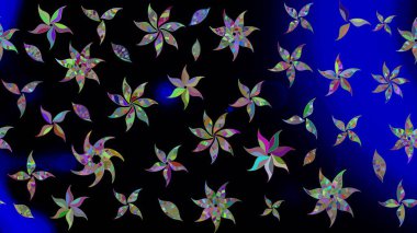 Güzel kumaş deseni. Güzel suluboya yaz çiçekleri deseni..