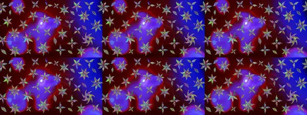 Nazik, sevimli çiçek arkaplanı. Kahverengi renkli çiçekler. Raster çiçek desenli ve çiçekli..